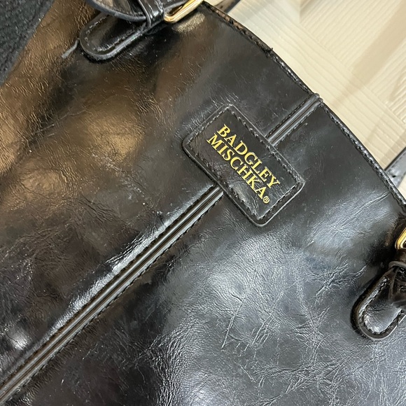 BADGLEY MISCHKA Large Leather tote - Picture 4 of 14